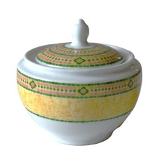WEDGWOOD FLORENCE LIDDED SUGAR BOWL