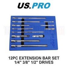 US PRO Tools 12pc Socket
