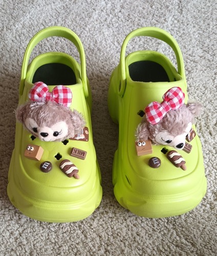 Ladies girls platform crocs - platform,