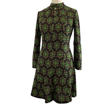 Vintage 1960s MOD Dress Floral