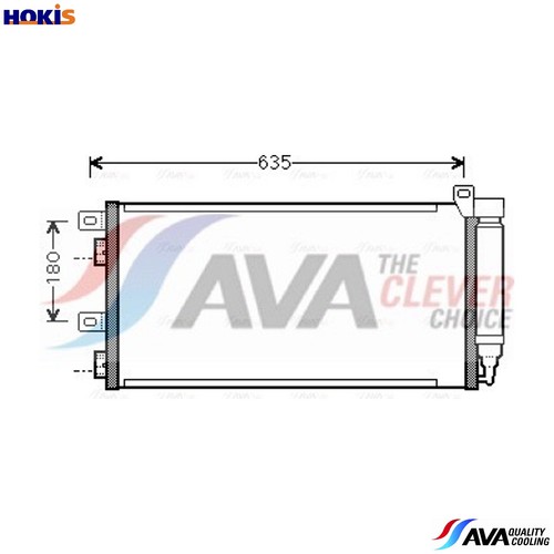 Condenser air conditioning - condenser,