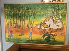 Original Batik Signed Art Work From Malaysia