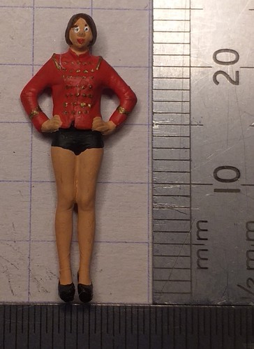 Gauge circus lady - oo, 1/76