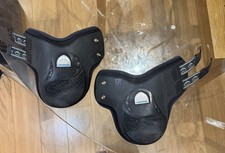 Veredus Olympus Vento Professional Fetlock Rear Showjumping Boots Large - Black