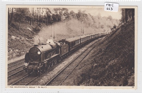 Railway the bournemouth - the, belle