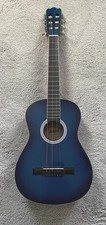 Ashton CG12TBB 4/4  Blue Guitar + Padded Case