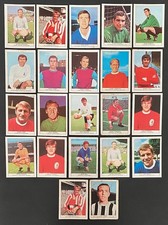 NABISCO CARDS 1960s 22 examples including Bobby Moore, George Best, Geoff Hurst