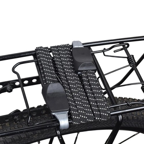 Bicycle luggage rack - rack, elastic