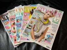 5 Inside Crochet Magazines. 