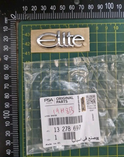 Genuine new vauxhall elite - new,