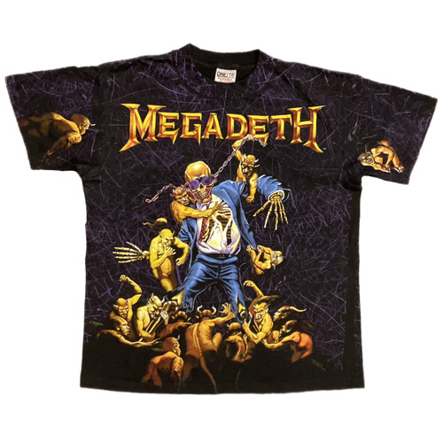 Vintage megadeth aop - vintage, "aop"