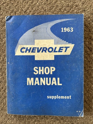 1963 chevrolet car - 1963, manual