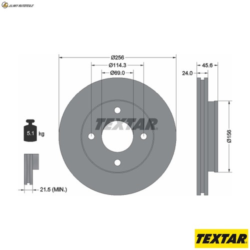 Brake discs 92134803 - brake,