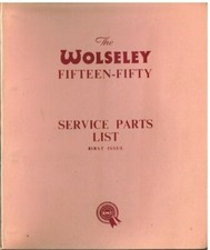 WOLSELEY 15/50 FIFTEEN - FIFTY