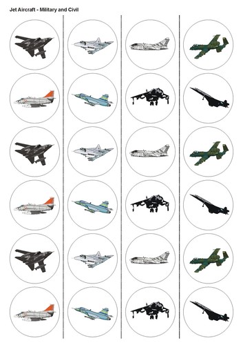 24x precut jet aircraft - precut,