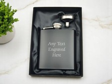 Personalised 6oz Matt Black