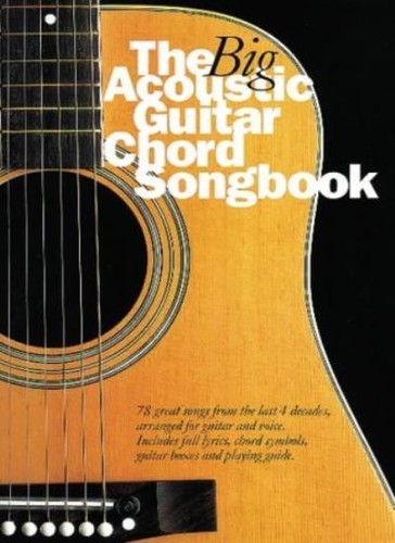 The big acoustic guitar - big, chord