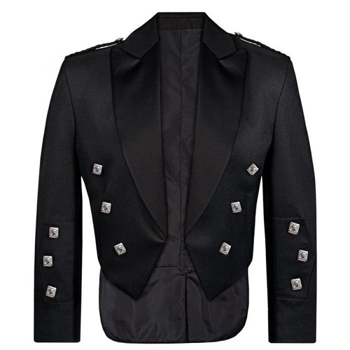 Black prince charlie jacket - black,