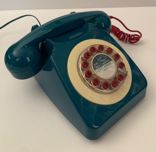Vintage telephone push button - telephone,