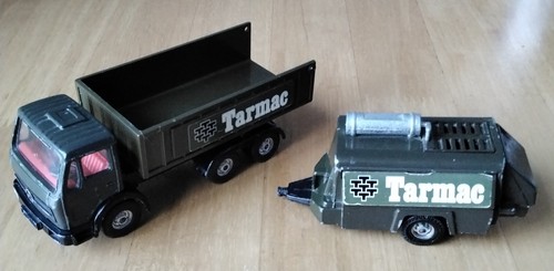 Corgi mercedes tipper truck - tipper,