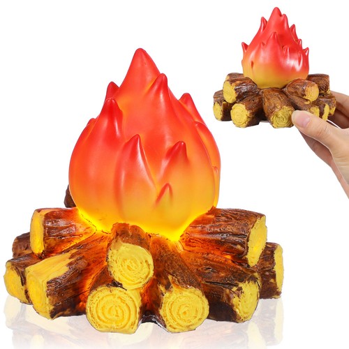 Faux fire decorative - decorative, fireplace