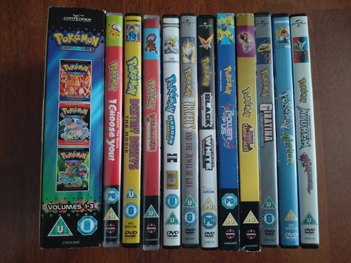 Pokémon dvds bundle x15 - dvds,