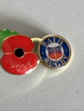 Bath Rugby 2023 Poppy Badge