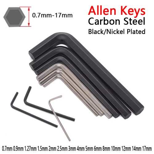 Metric allen keys - hexagon, key