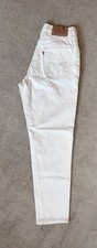LEVI'S 901 White Jeans Womens
