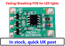 Breathing Fading Gradient PCB for LEDs and models railways etc 3 to 12v
