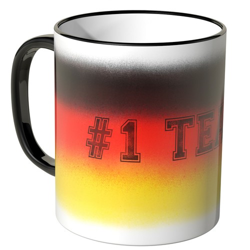 Wandkings mug saying 1 team - saying, "#1
