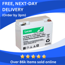 LUCAS 12V 20AH (replaces