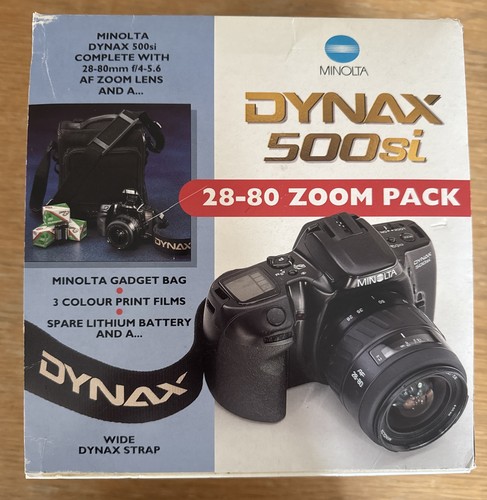 Minolta dynax 500si zoom - 28-80,