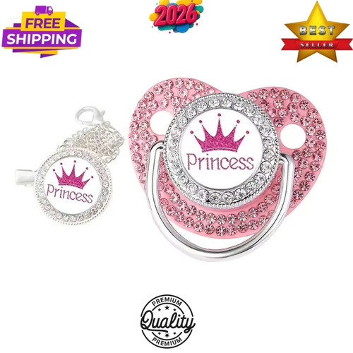 Princess prince baby pacifier - prince,