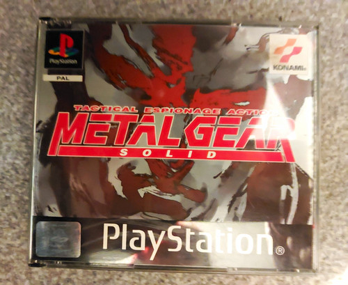 Konami metal gear solid - konami, pal