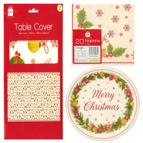 Christmas tableware paper - christmas,