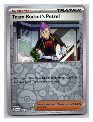 Team rocket petrel - rocket's, uncommon