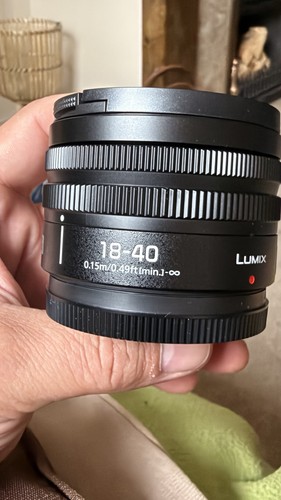 Panasonic lumix 40mm - s, 18-40mm