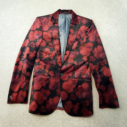 Harry brown jacket 34r black - brown,