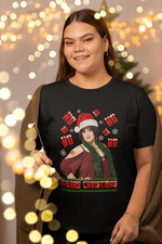 Nessa Gavin & Stacey Inspire Christmas TShirt Funny Holiday Xmax Party Tee Top