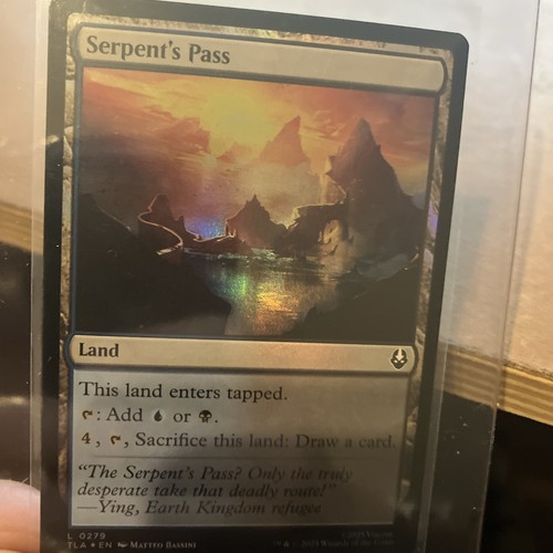Serpent pass land - pass,