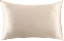 Ethlomoer Natural Pure Silk Pillowcase for Hair and Skin, Both Side 19mm, Hypoal