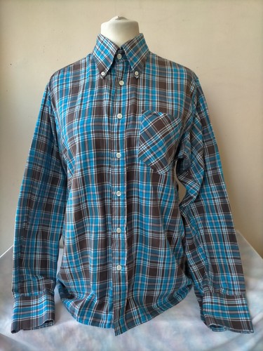 Britac check button down shirt - britac,