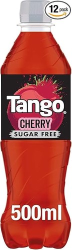 Tango cherry soft drink pack - tango, drink,