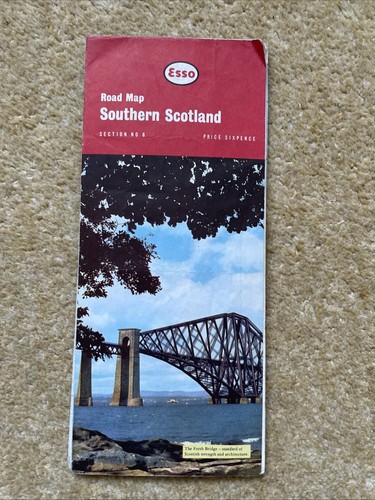 Esso road map - road, southern