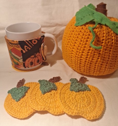 Hand crochet pumpkin - 1, x