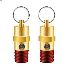 1/4'' Male 125-200 PSI NPT Air Compressor Pressure Relief Valve Brass Safety