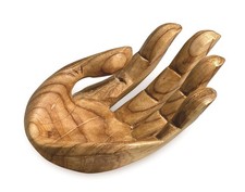 35cm Giants Hand Bowl - Wooden