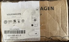 New Genuine Audi A6 Rear Brake Pads  80A698451P OE Audi parts C8 model year 2022