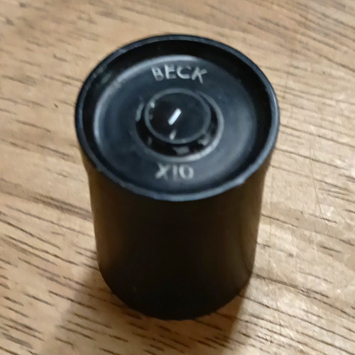 Beck 10x microscope - beck,